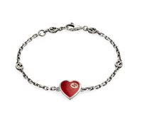 Bracciale Gucci Donna Gucci Heart in Argento YBA645546001017